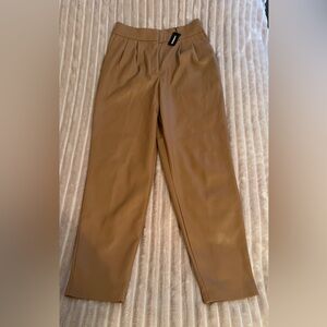 Express Women's Faux Leather Ankle Pants NWT
